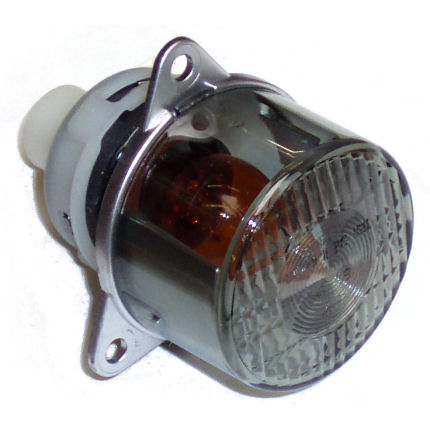 55mm Clear Lens Indicator with Amber Bulb